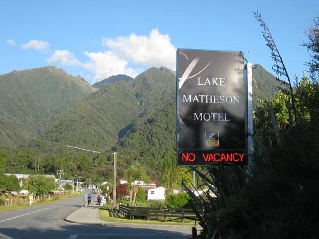 Lake Matheson Motel Льодовик Фокса Екстер'єр фото
